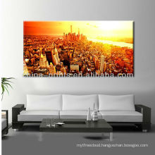 High Quality Modern Building Picture Print Stretched Canvas Print For Wall Decor Art